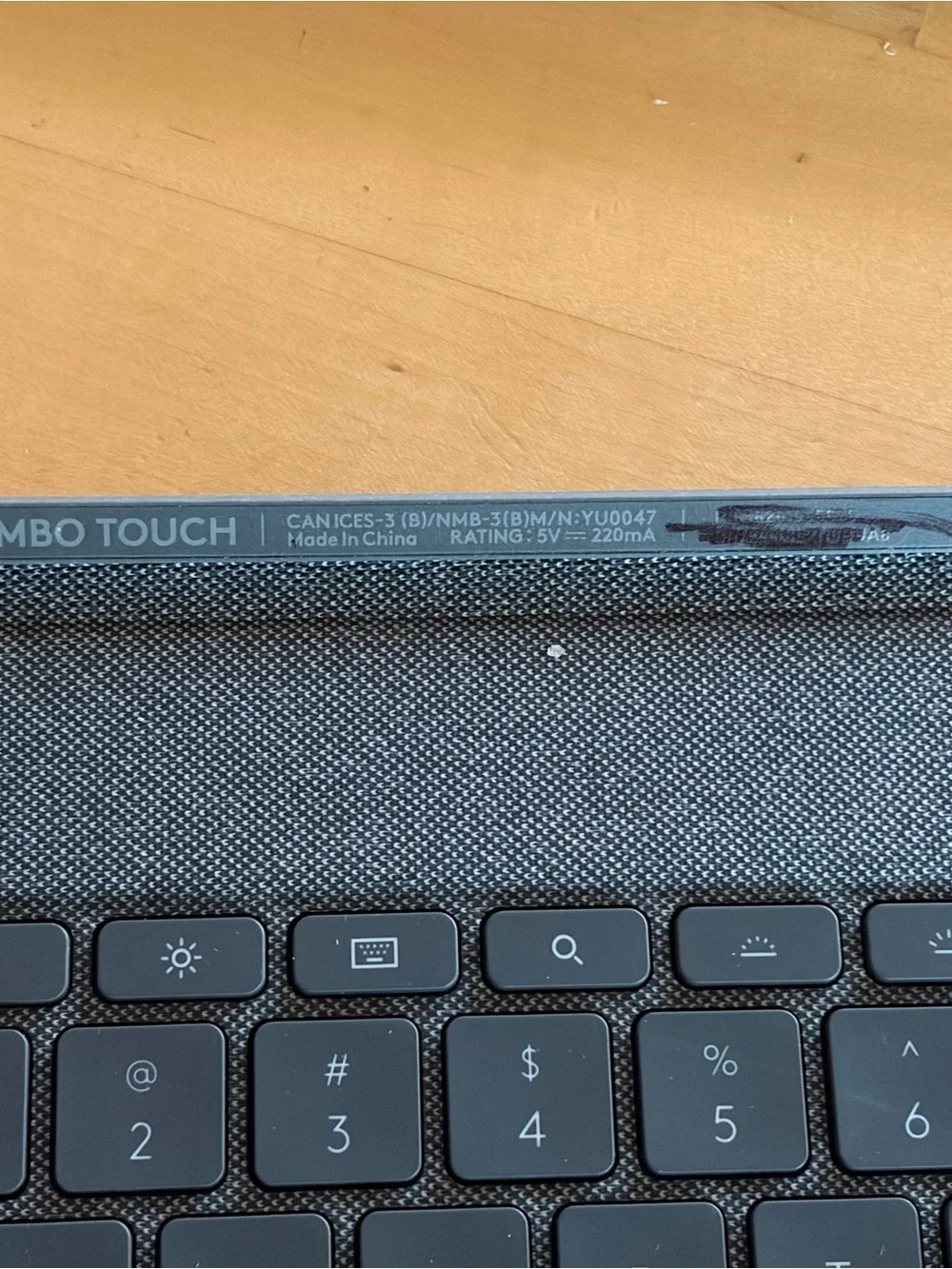 Logitech compact keyboard