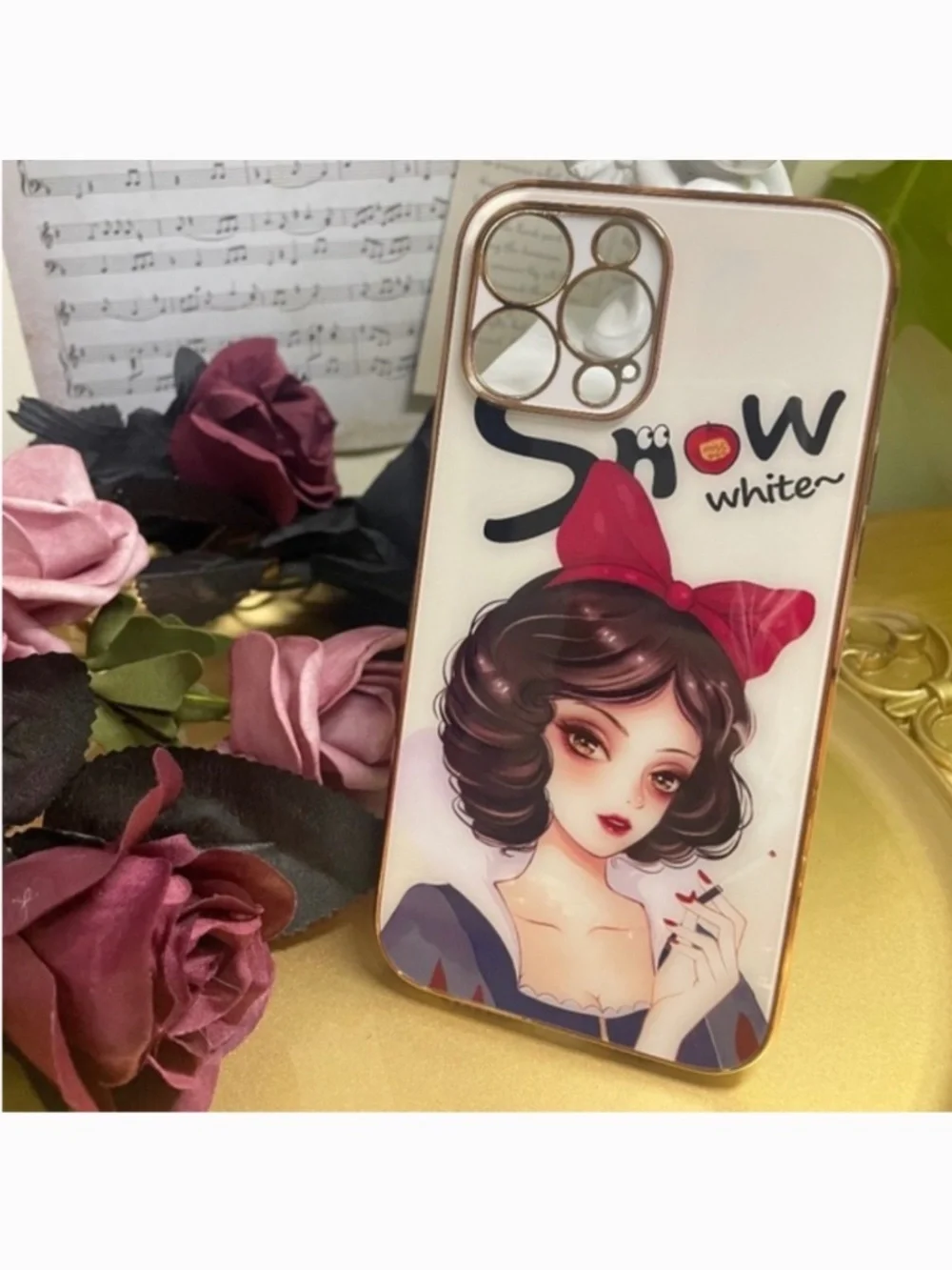 4 items.iPhone12/12promax/13/13PRO/13PROMAX cute case,cartoon case,vintage case
