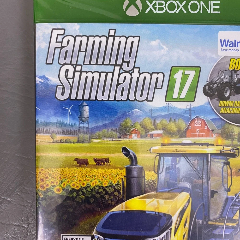 Farming Simulator 17 Xbox One Walmart Exclusive‎ Bonus DLC Anaconda Two-Pack NEW