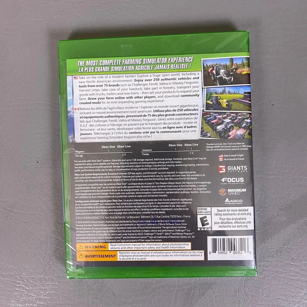 Farming Simulator 17 Xbox One Walmart Exclusive‎ Bonus DLC Anaconda Two-Pack NEW