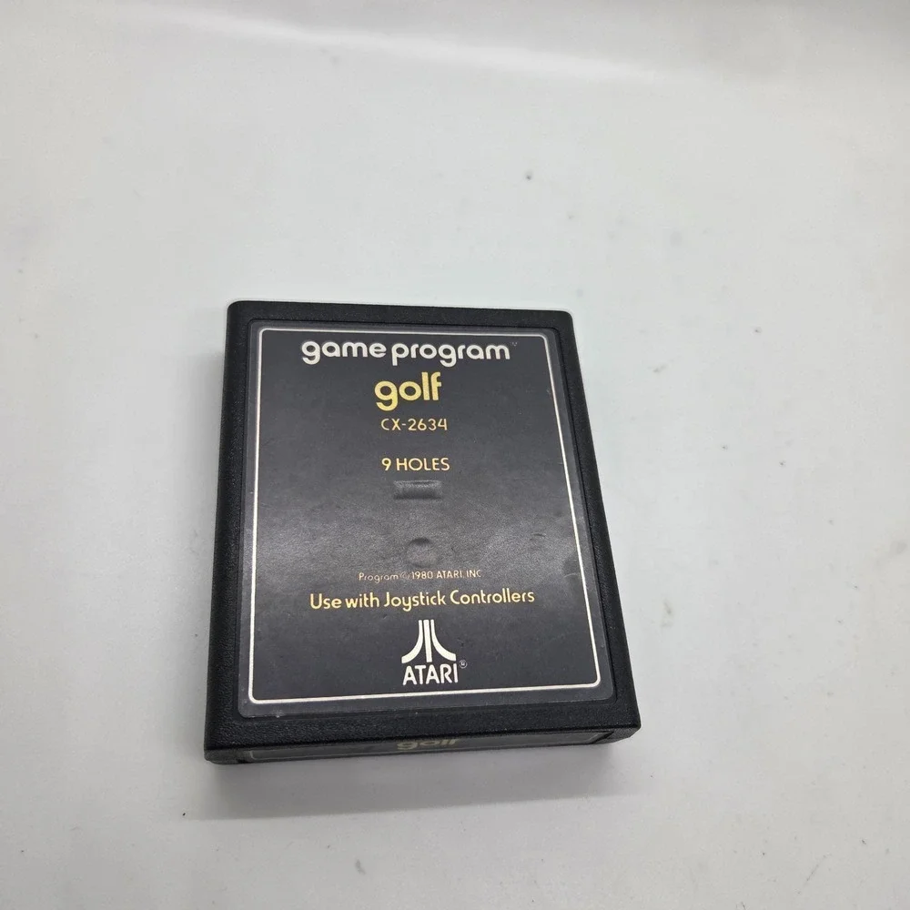 Golf‎ Atari 2600 CX2634 9 Holes Vintage Retro Video Game Cartridge Only