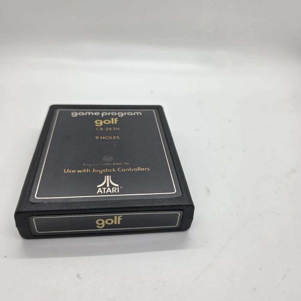 Golf‎ Atari 2600 CX2634 9 Holes Vintage Retro Video Game Cartridge Only