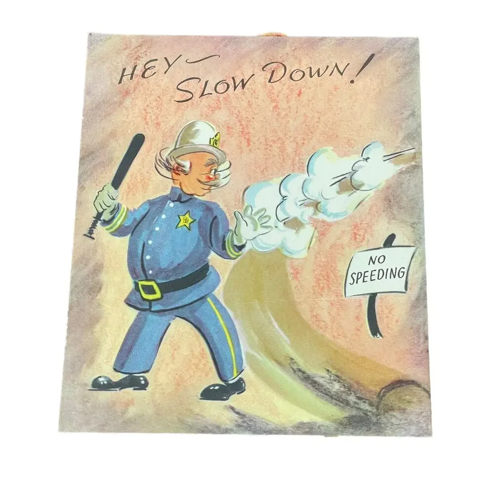 Humorous Greetings vintage 1950