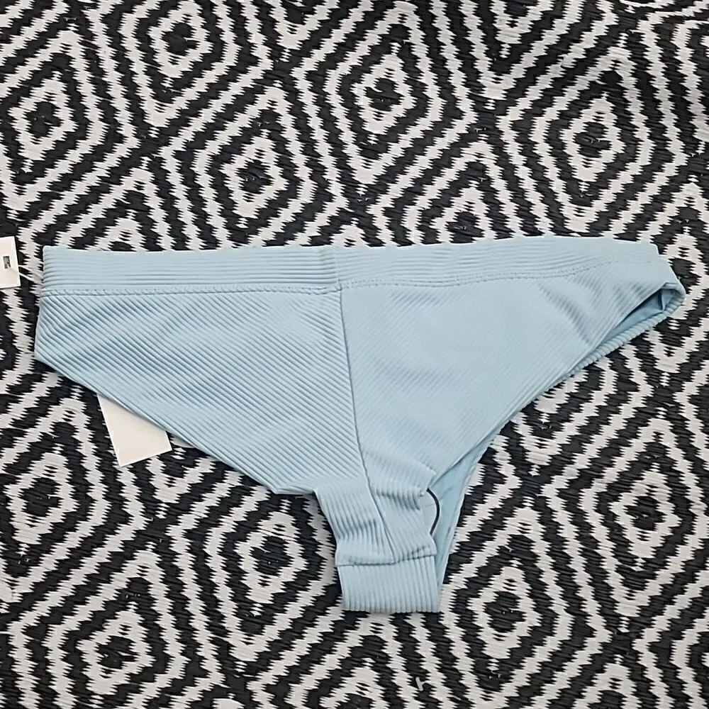 Frankies Bikinis Stevie Ribbed Bottoms.