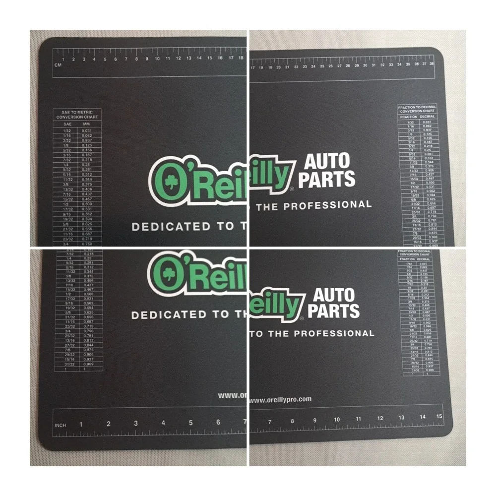 12 × 16 O'Reilly Auto Parts Desk‎ Mat/Mouse Pad - O'Reilly's Appreciation NEW