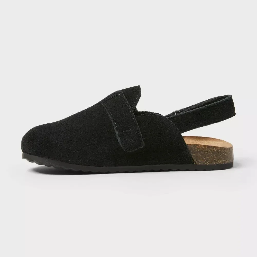 Cat & Jack Toddler Berlin Clogs Black Size 9T New With‎ Tags