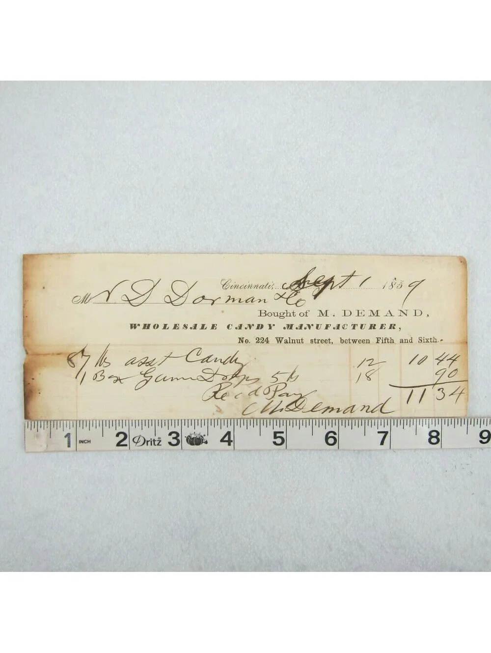 N/A antique 1859