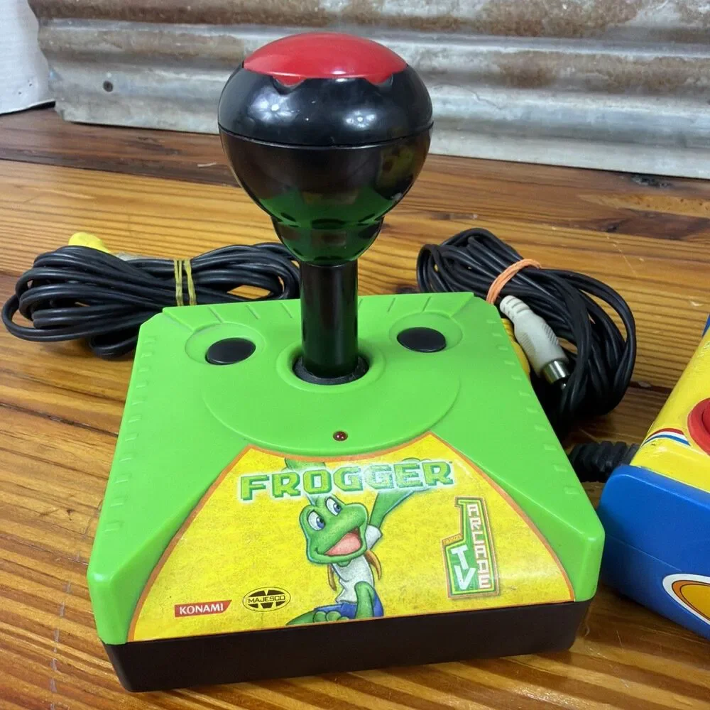 Plug And Play TV Video Games Built In Games Frogger-Super Pac Man-Atari Tested