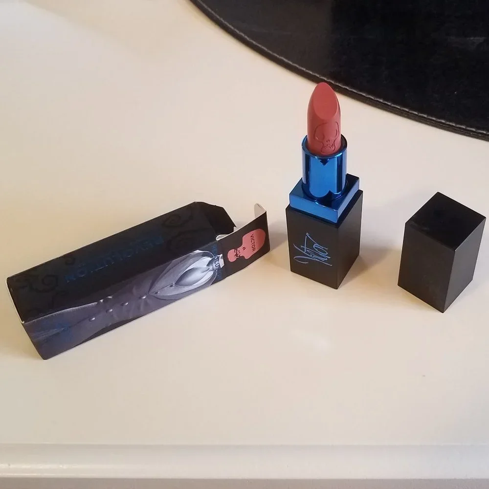 New Corpse Bride Makeup Revolution Victor Lipstick