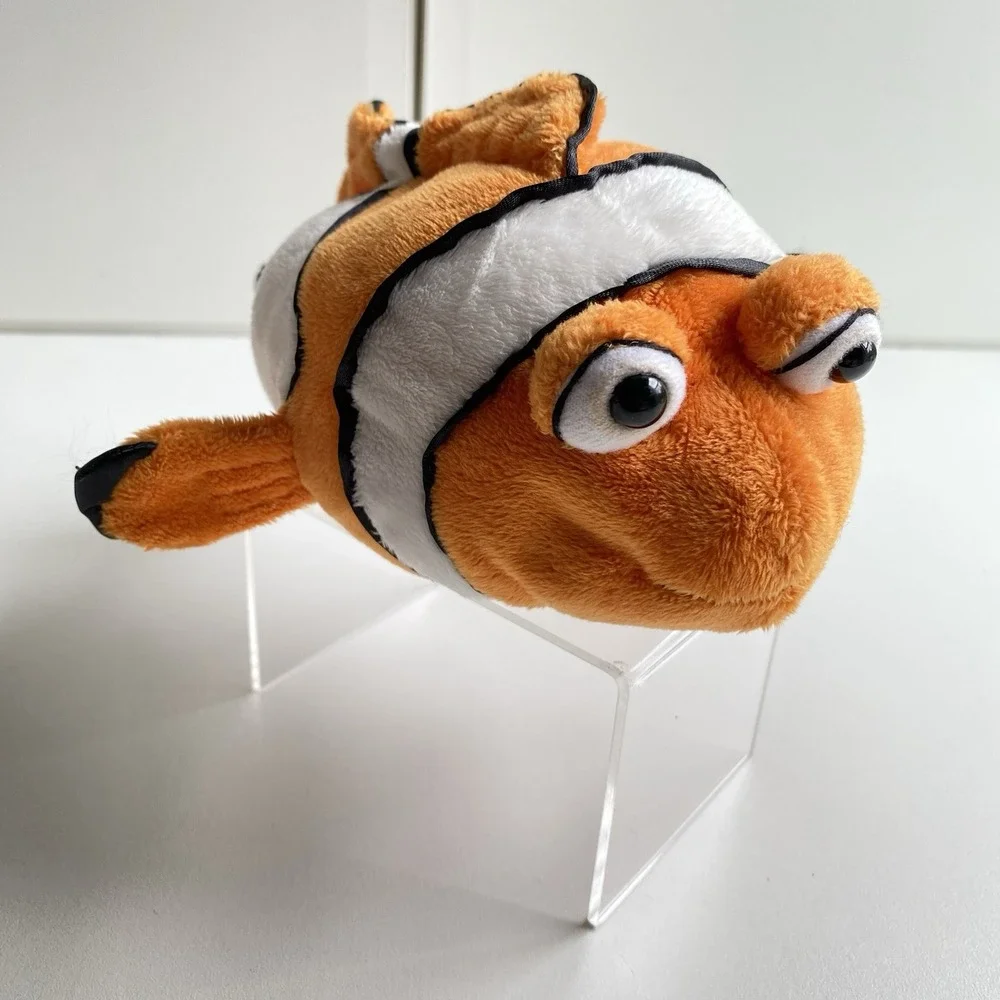 Ganz Webkinz Clown Fish‎ Orange & White HM219 Plus- Stuffed Animal
