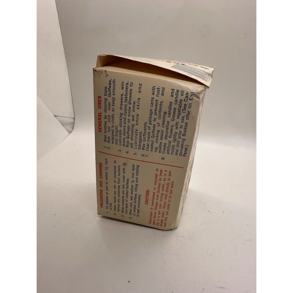 Gulf vintage gulfwax