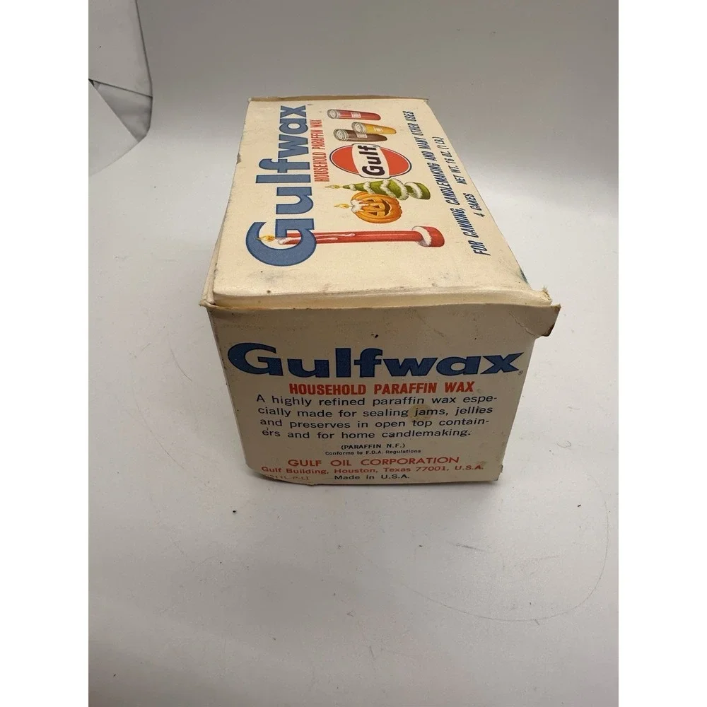 Gulf vintage gulfwax