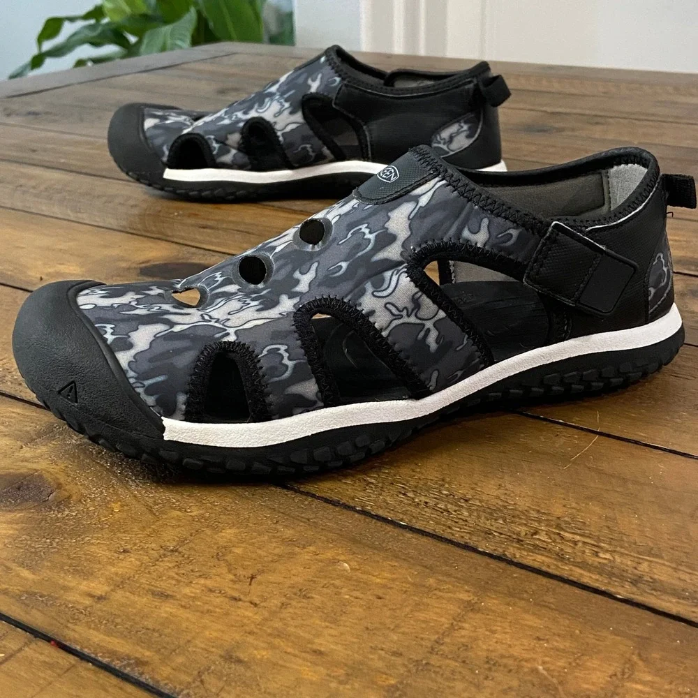 Keen synthetic feet black