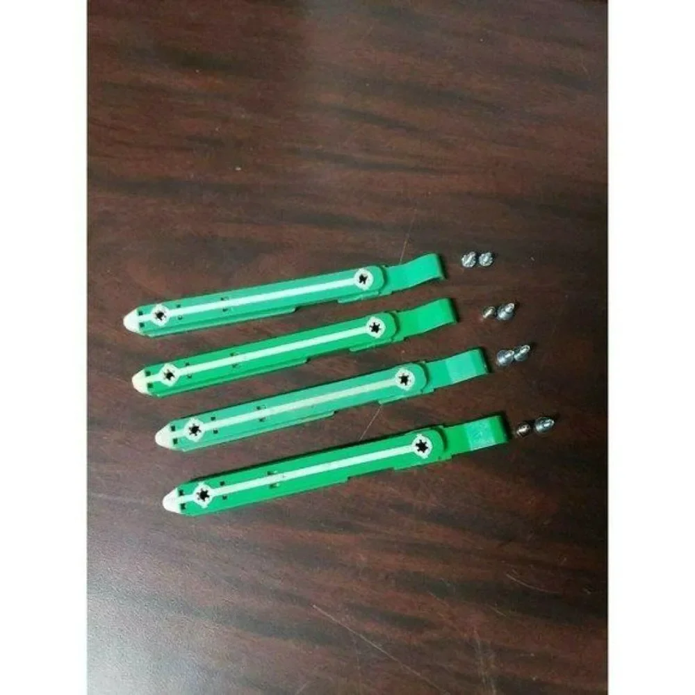 4x Original Dell Dimension / Optiplex Hard Drive‎ Mounting Rails 87VYR