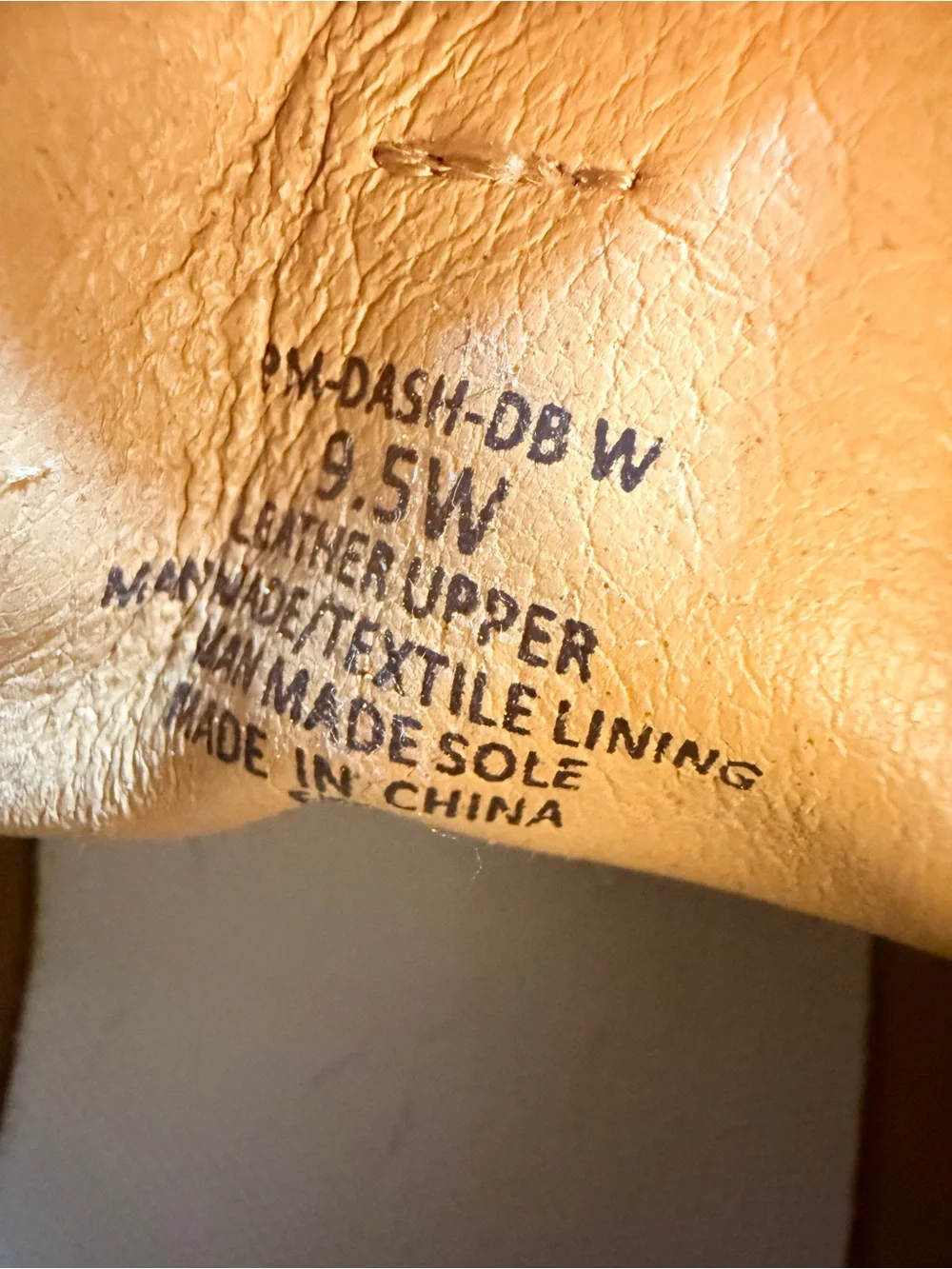 Hush Puppies lightweight leather