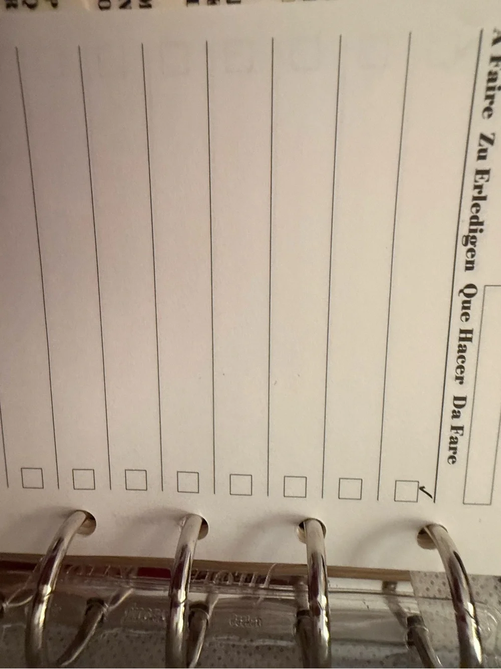 filoFAX never used