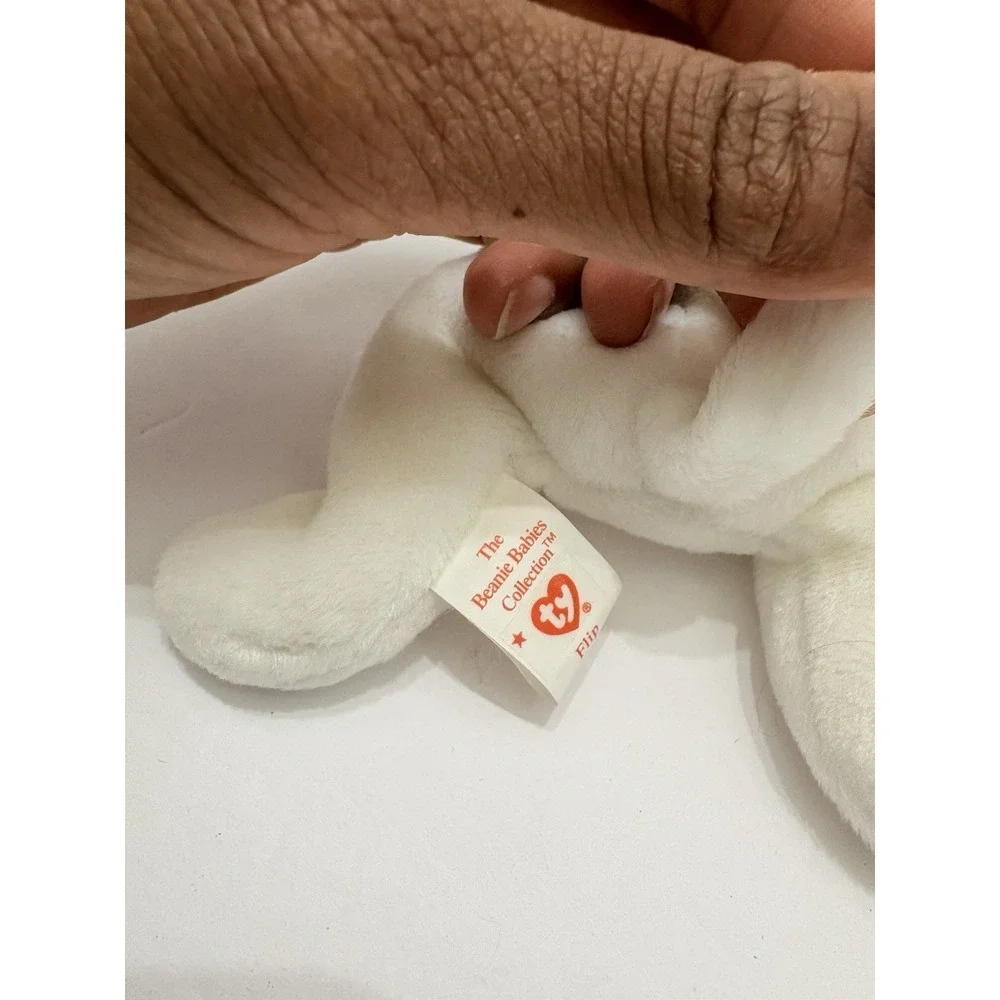 Ty‎ Beanie Babies Flip the Cat Plush 1993 With Tag And Tag Protector