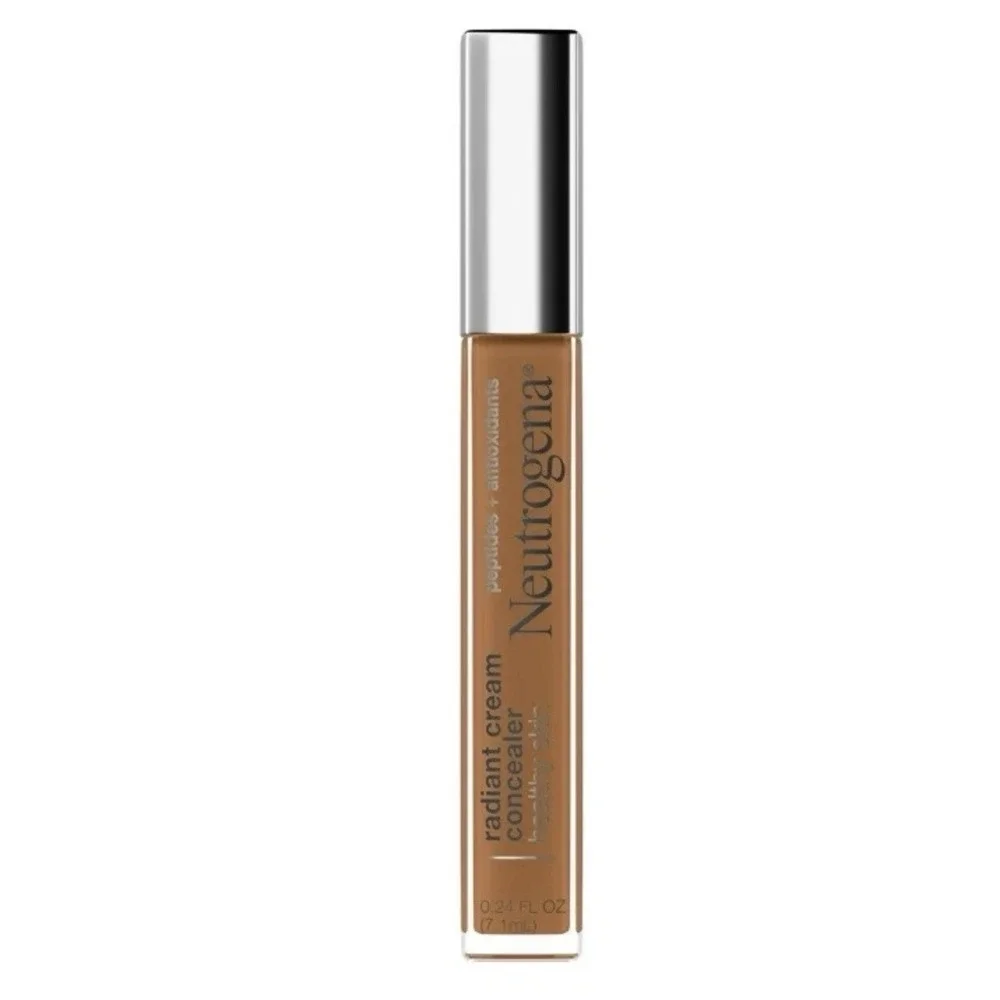 Neutrogena Healthy Skin‎ Radiant Cream Concealer Pecan Medium/Deep 2 0.24oz New