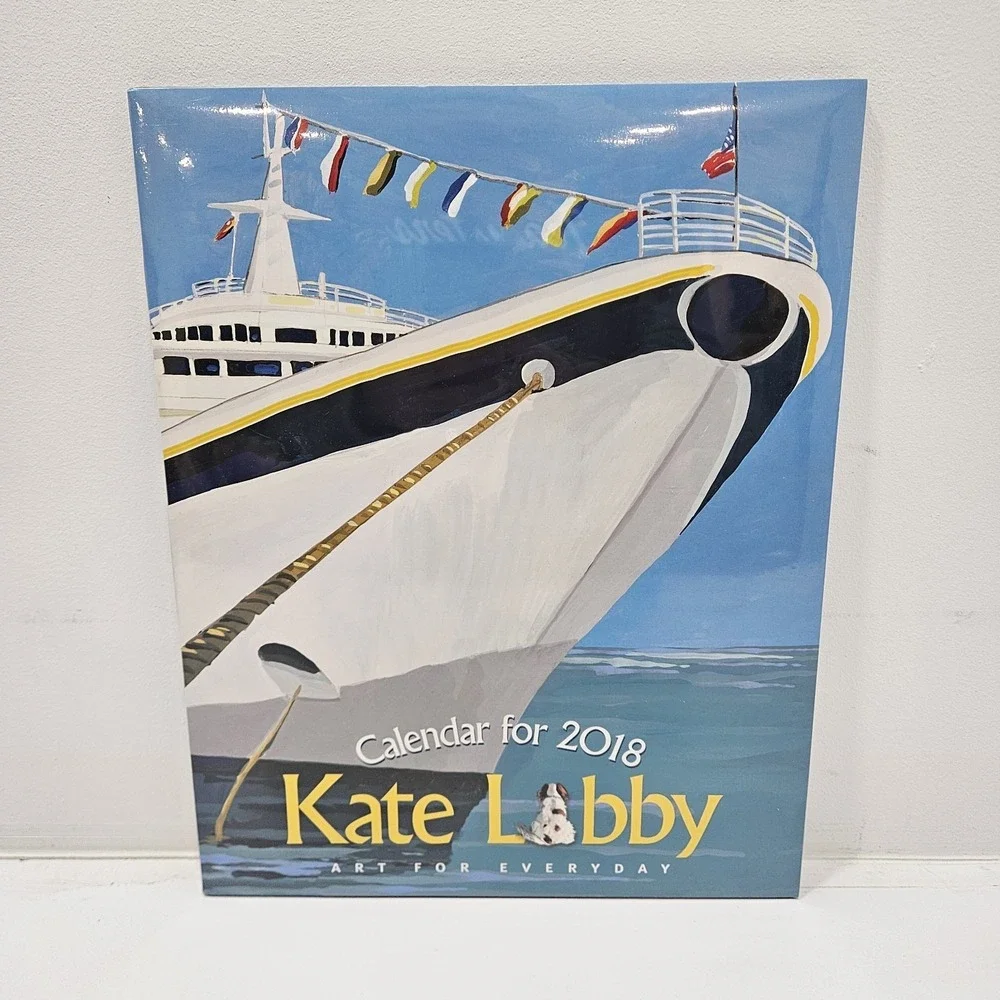 Kate Libby 2018 poster calendar complete Art‎ for Everyday