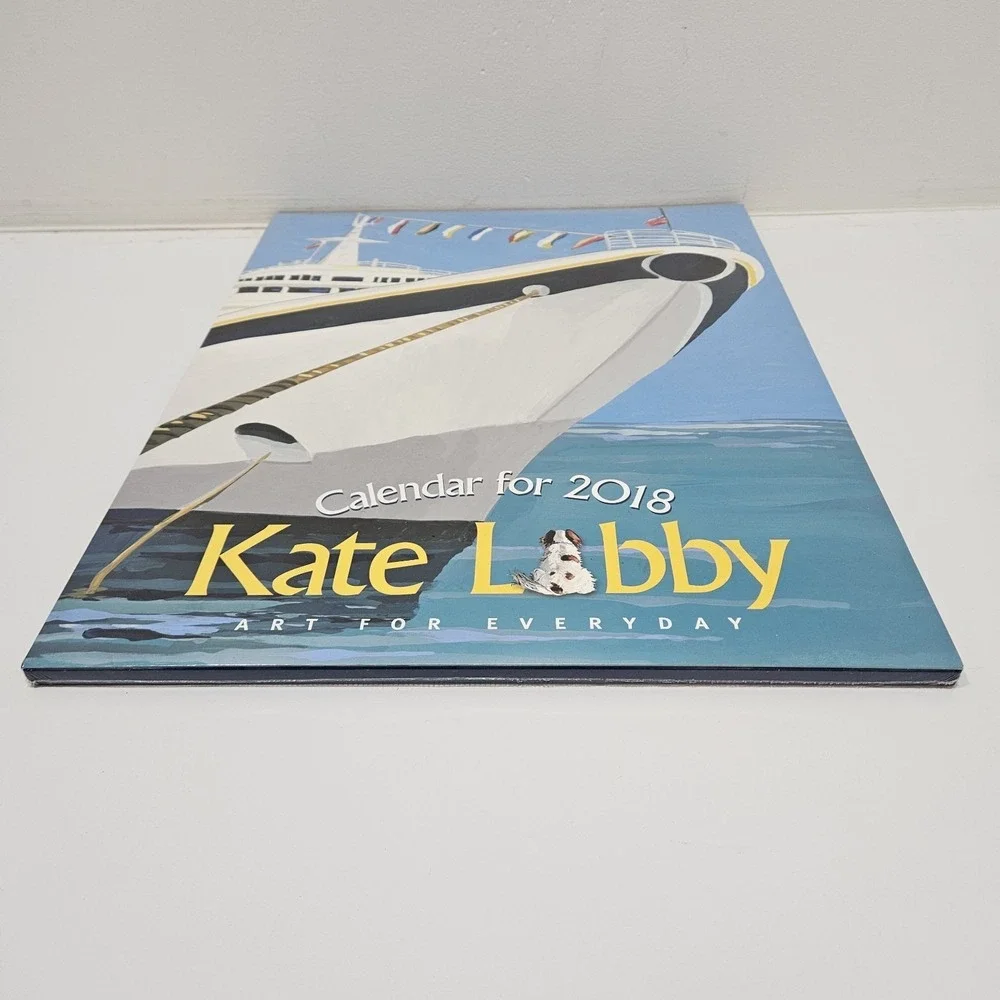 Kate Libby 2018 poster calendar complete Art‎ for Everyday