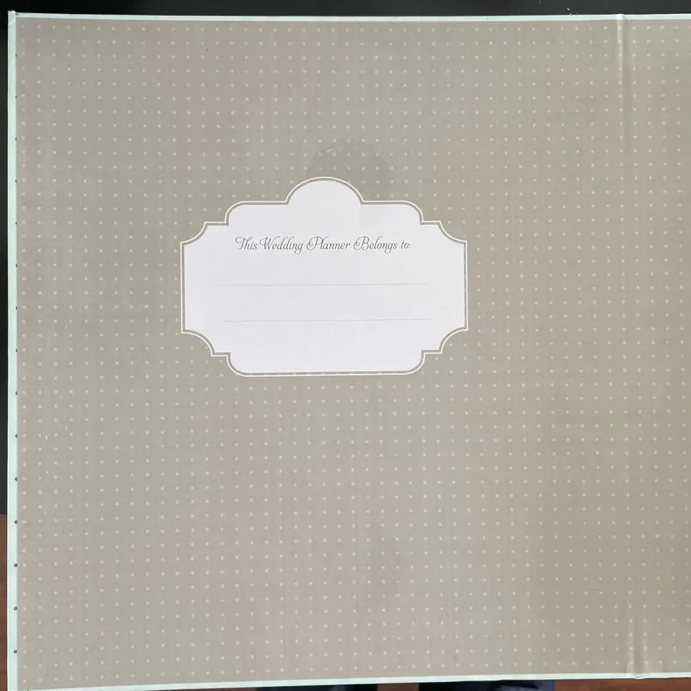 Wedding‎ Planner & Organizer Hardcover Mindy Weiss Ring Binder Illustrated New