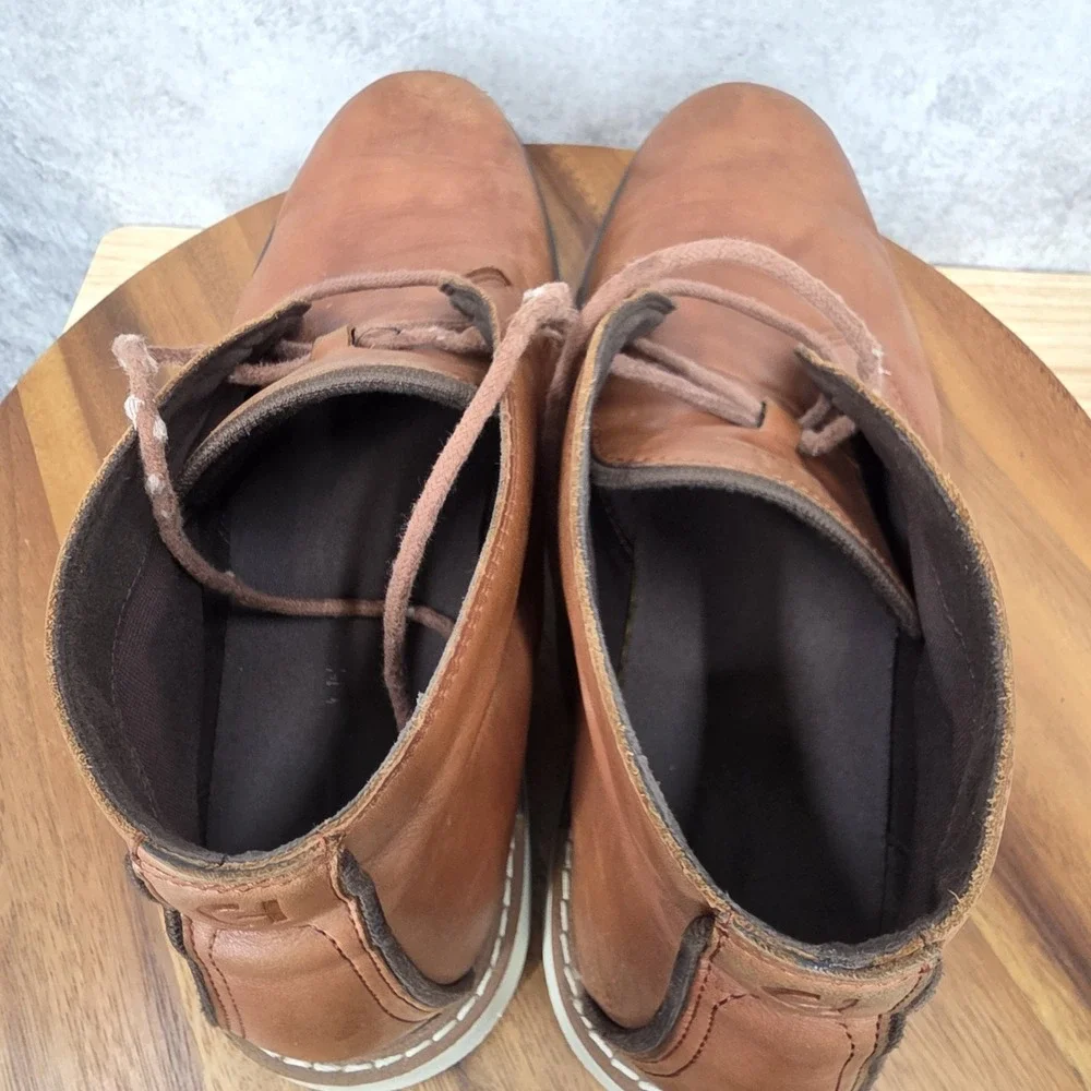 Cole‎ Haan Zerogrand Chukka Boots Mens 11 M Brown Leather The Go To Lightweight