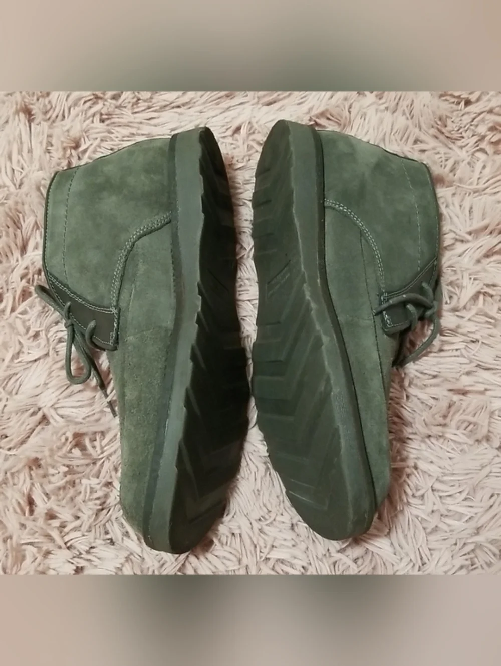 Mark Nason Skechers Suede Chukka Boots in Dark Gray Color Memory Foam Lux