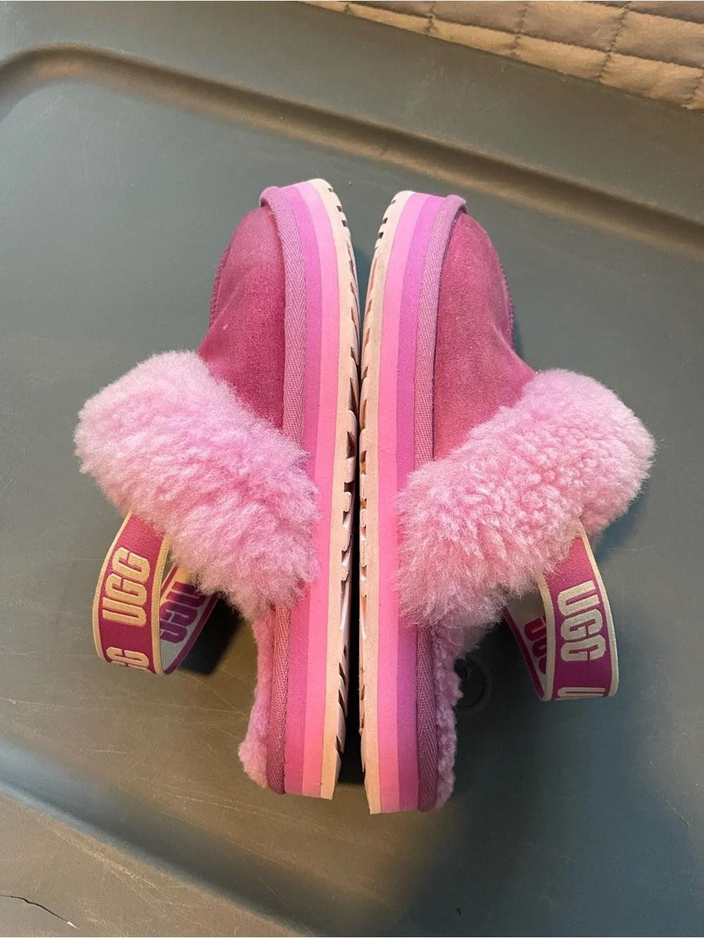UGG plush shearling