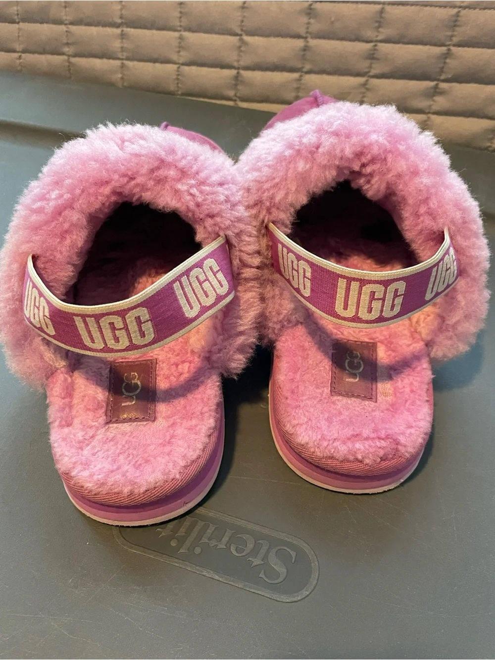 UGG plush shearling