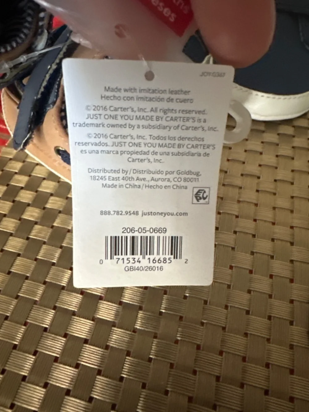 Carters baby great sandal