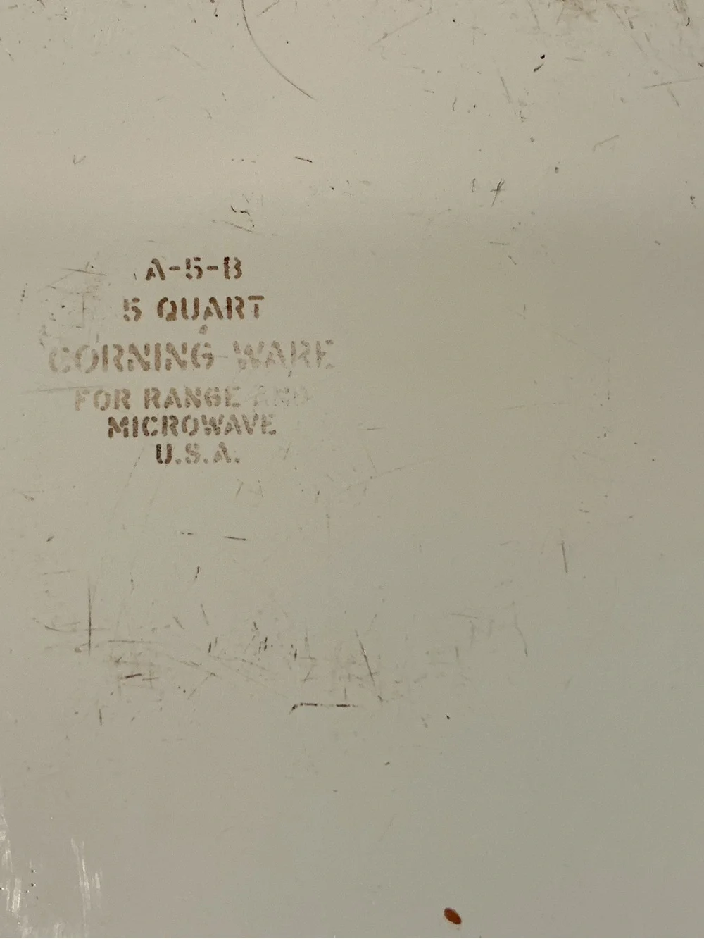 Corningware classic white
