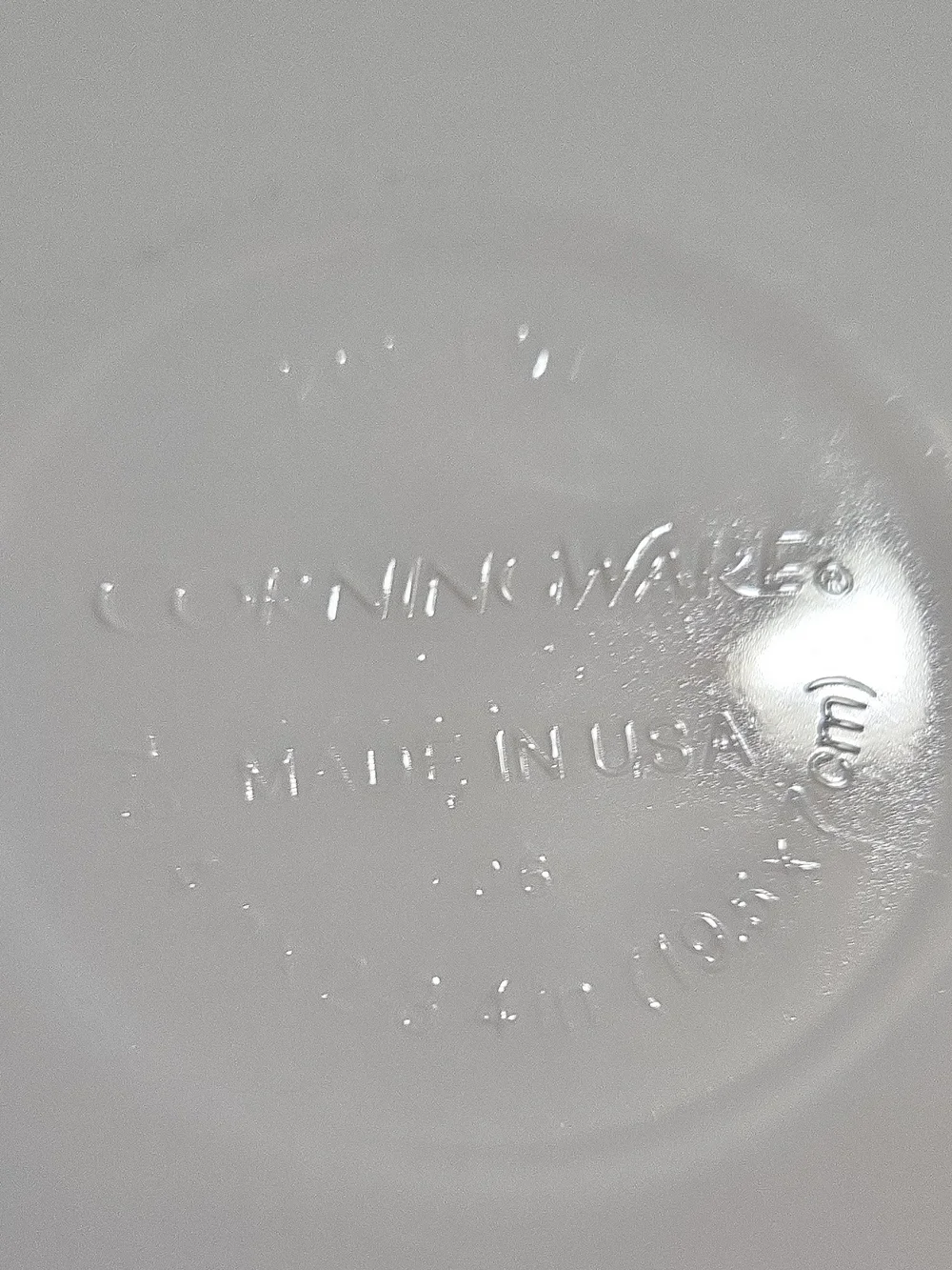 Corningware durable porcelain