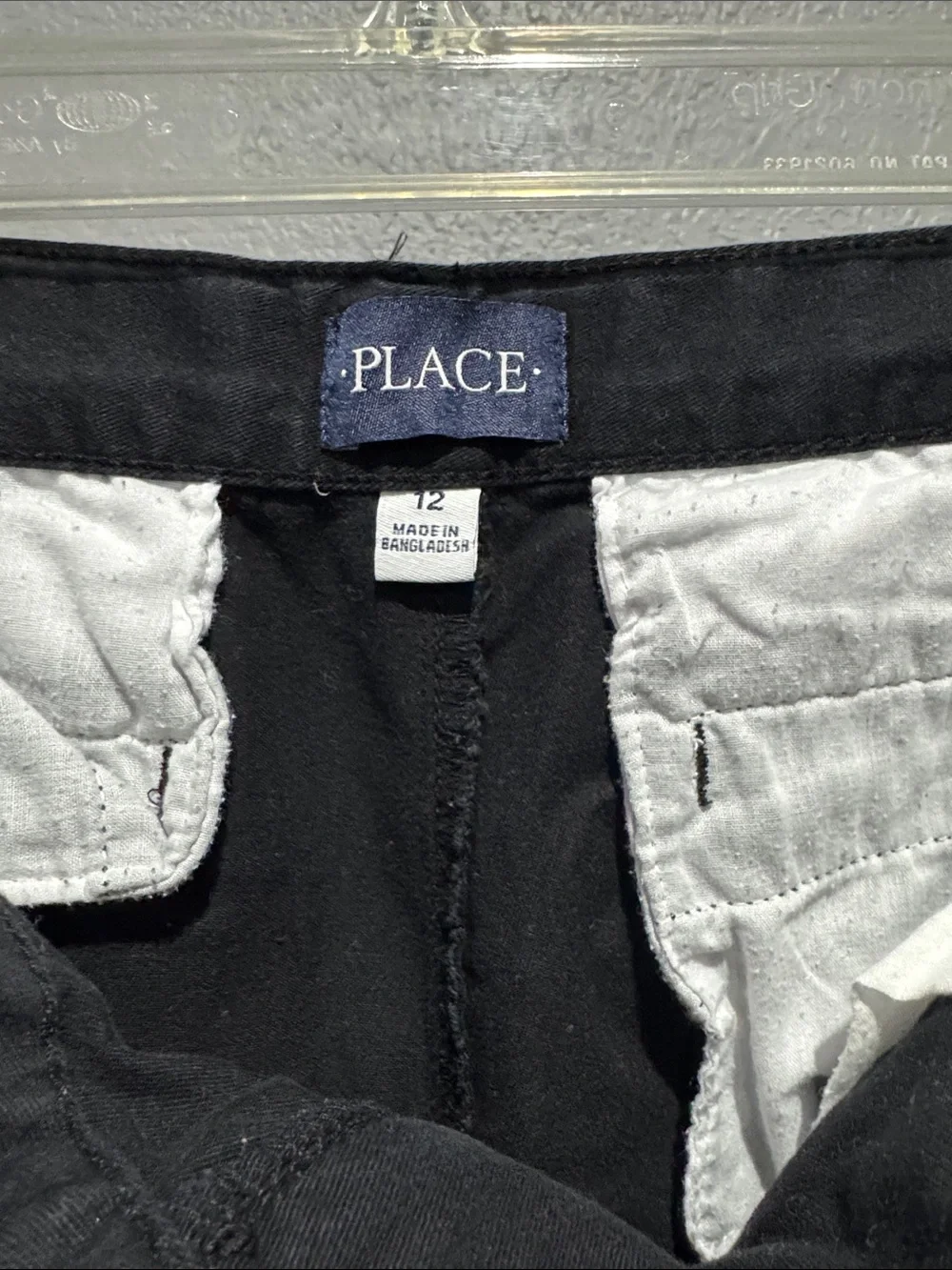 The Children's Place Black Straight Casual Pants