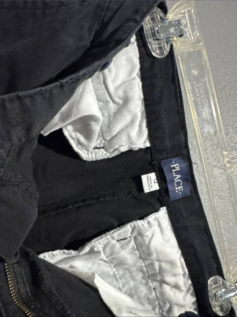 The Children's Place Black Straight Casual Pants