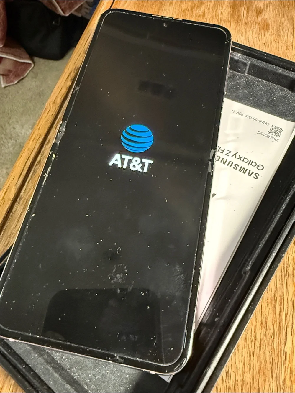 Samsung Foldable Smartphone - Black