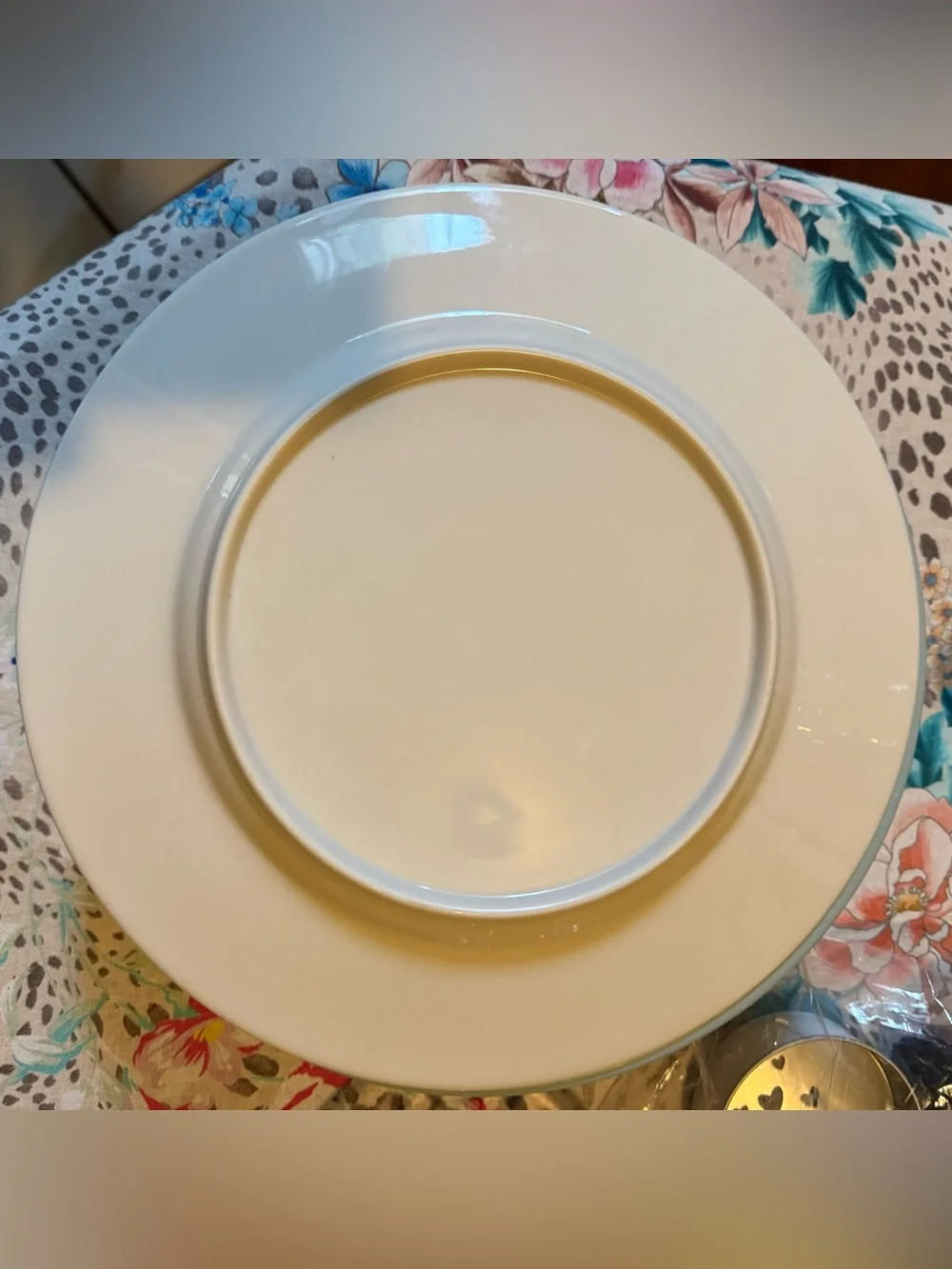 Vintage IKEA 365+ Susan Pryke Turquoise / Light Blue Plates - Set of 8