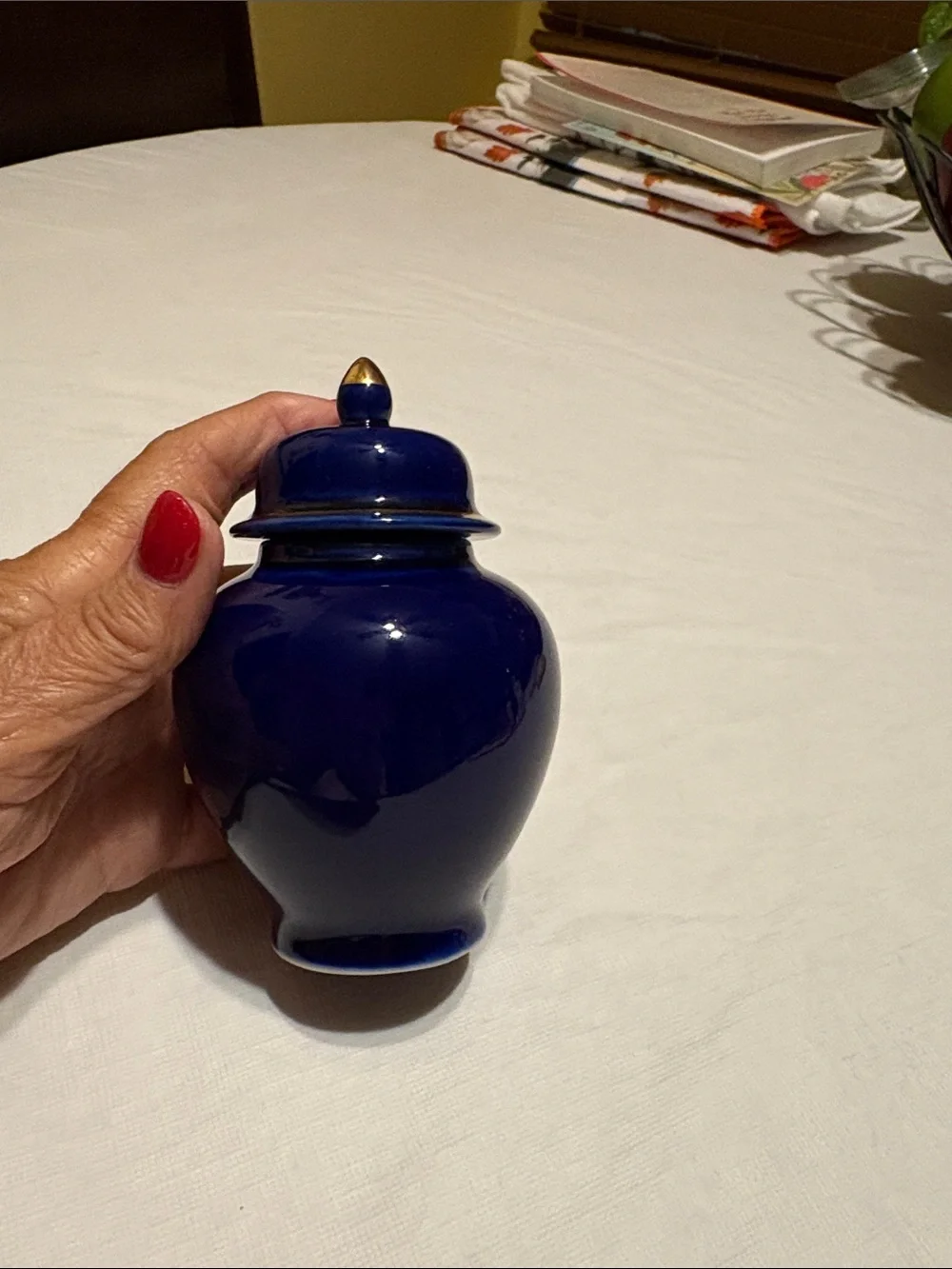 Made in France 1980’s cobalt