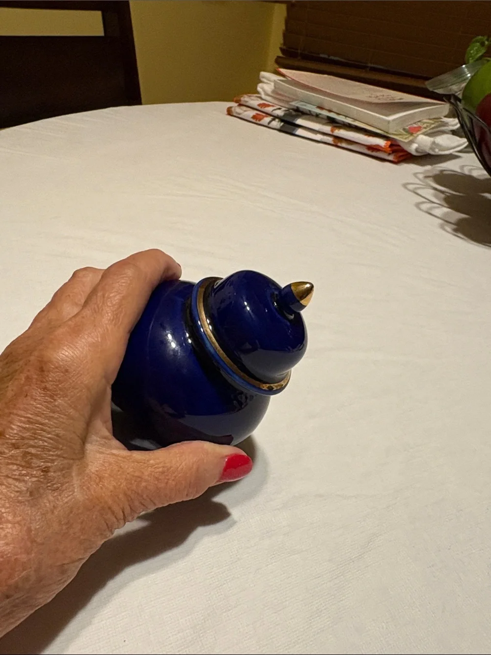 Made in France 1980’s cobalt
