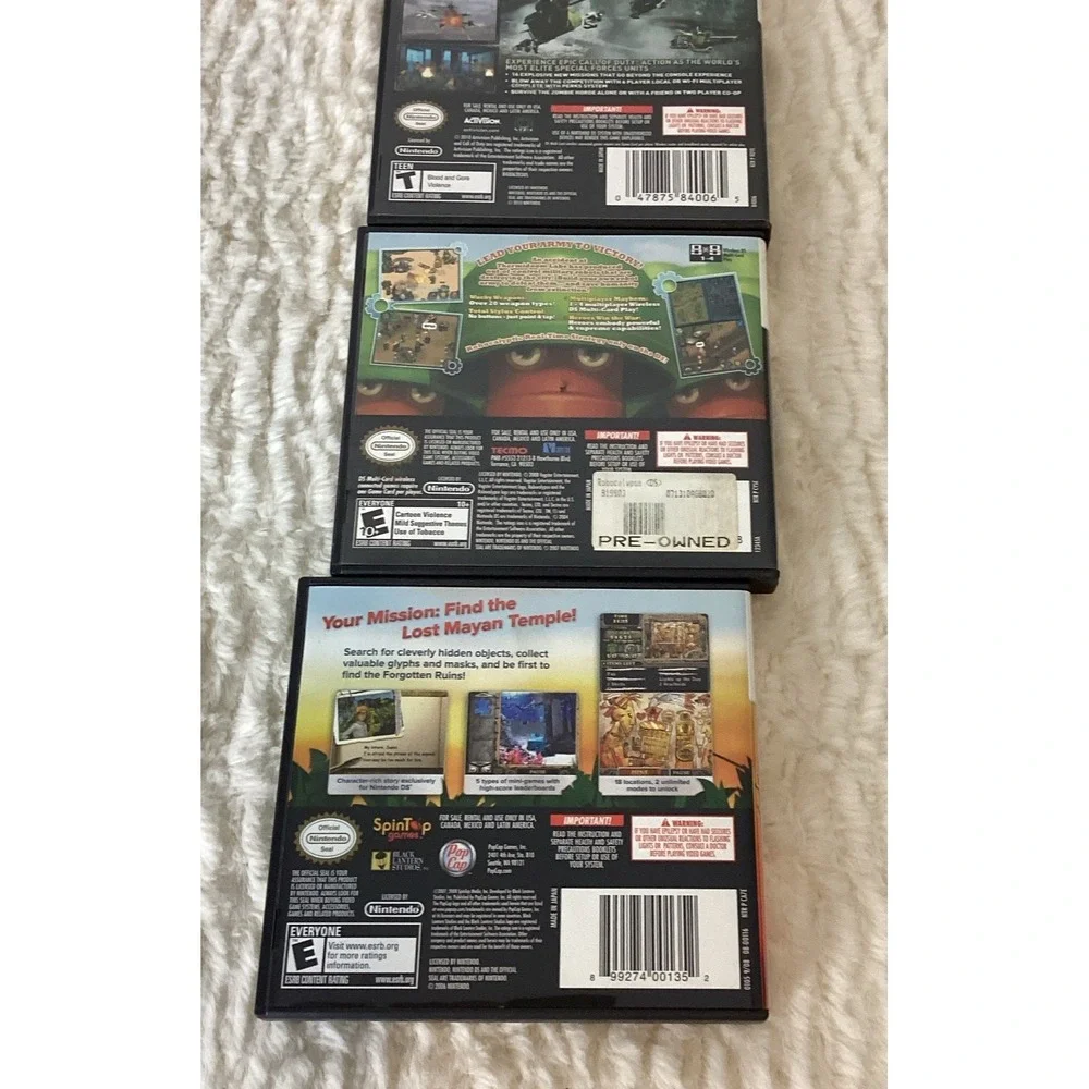 Lot of 14 NINTENDO DS Cases & Manuals Only - NO GAMES Lego Duty Dogs Star Wars +