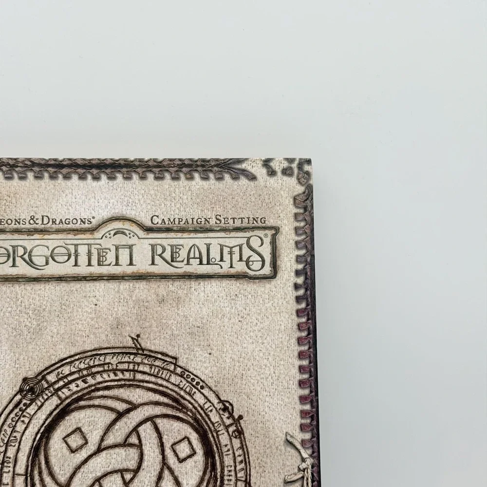 Wizards Dungeons & Dragons Forgotten Realms Campaign Setting HC 2001 RPG