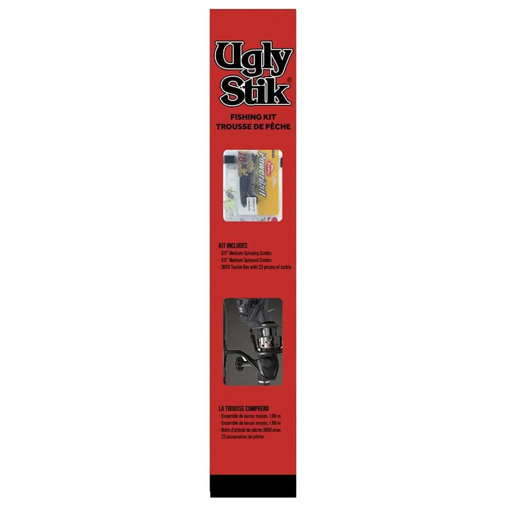 Ugly Stik Family Fishing Combo Kit