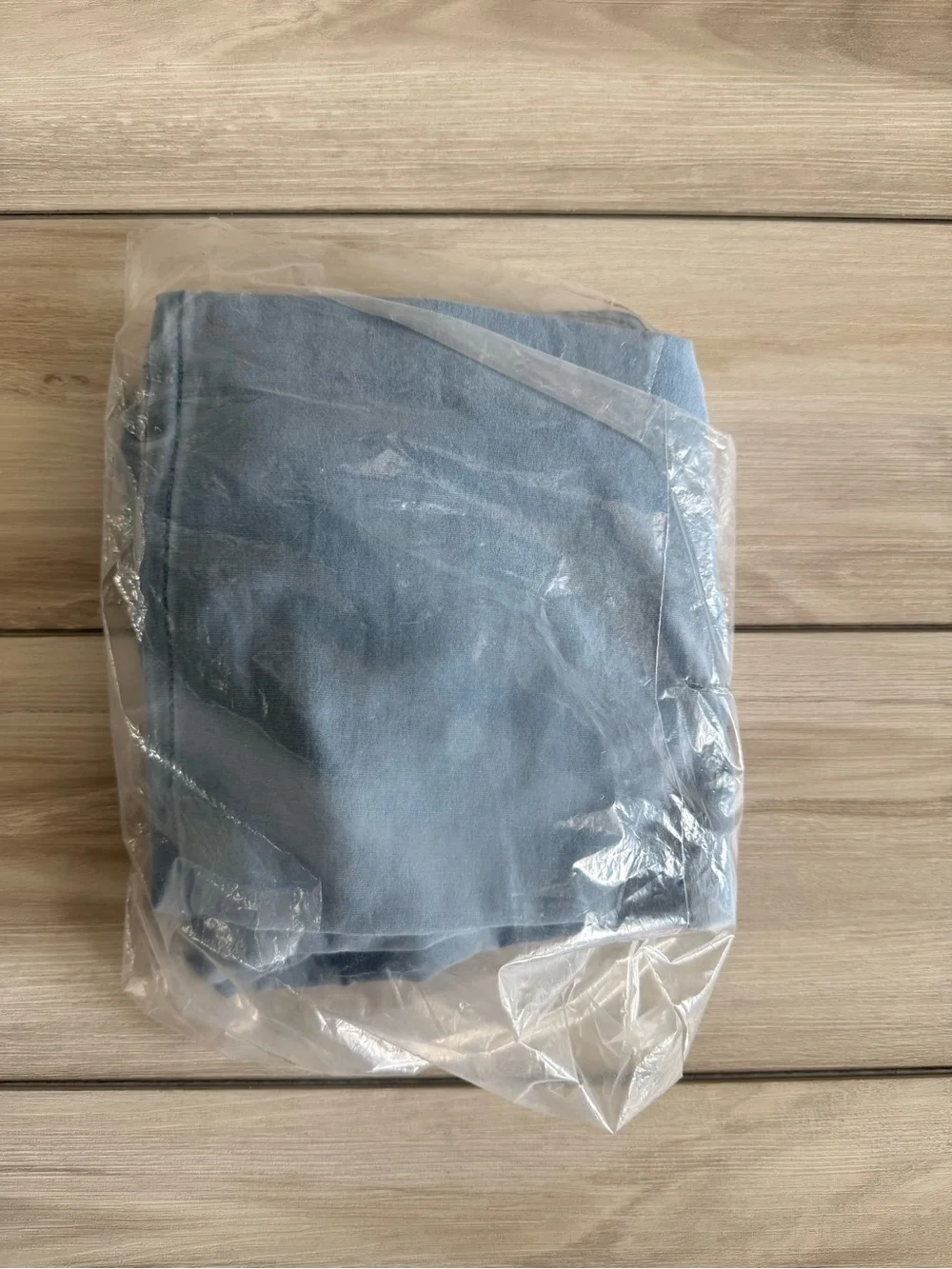 Justice Wide Leg French Terry Jeans Blue Size 14 Slim NWT IN PACKAGE