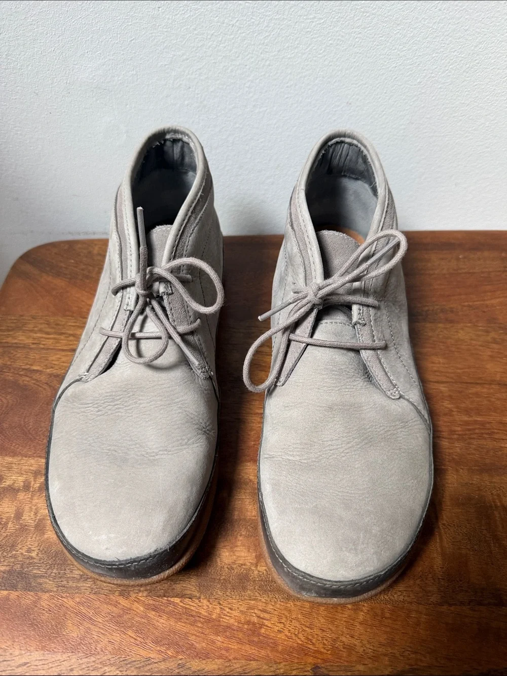Chaco suede upper