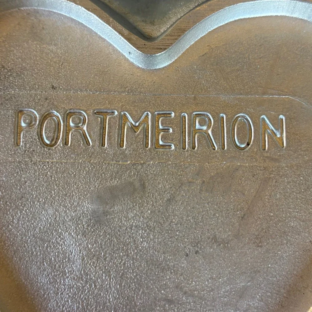 Portmeirion heart shaped