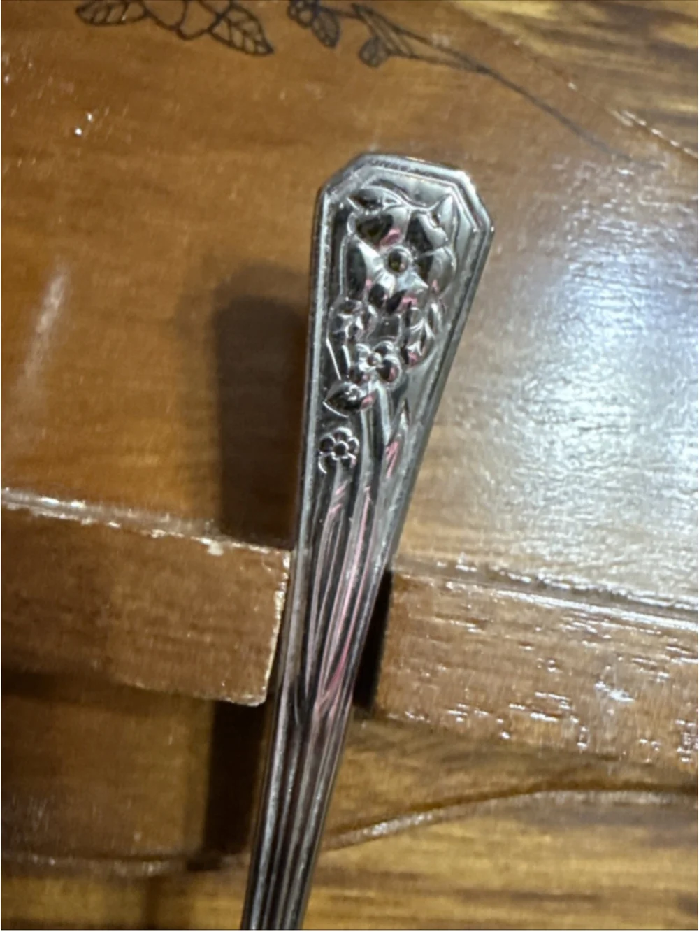Collectible Avon 1981 Fruit Jelly Spoons Stainless Steel Porcelain Enamel Set