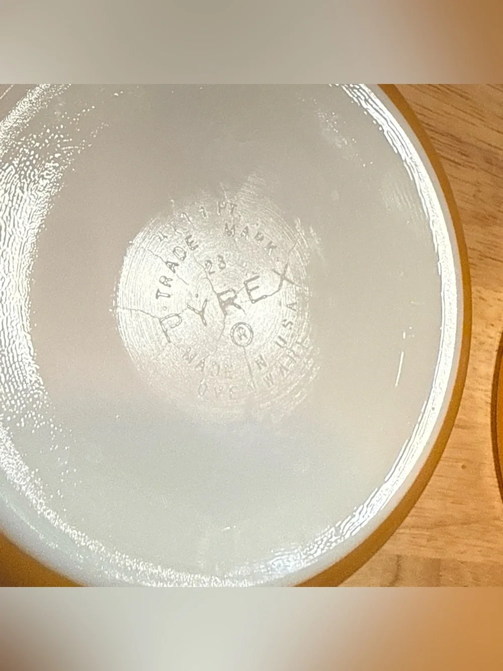 Pyrex set yellow