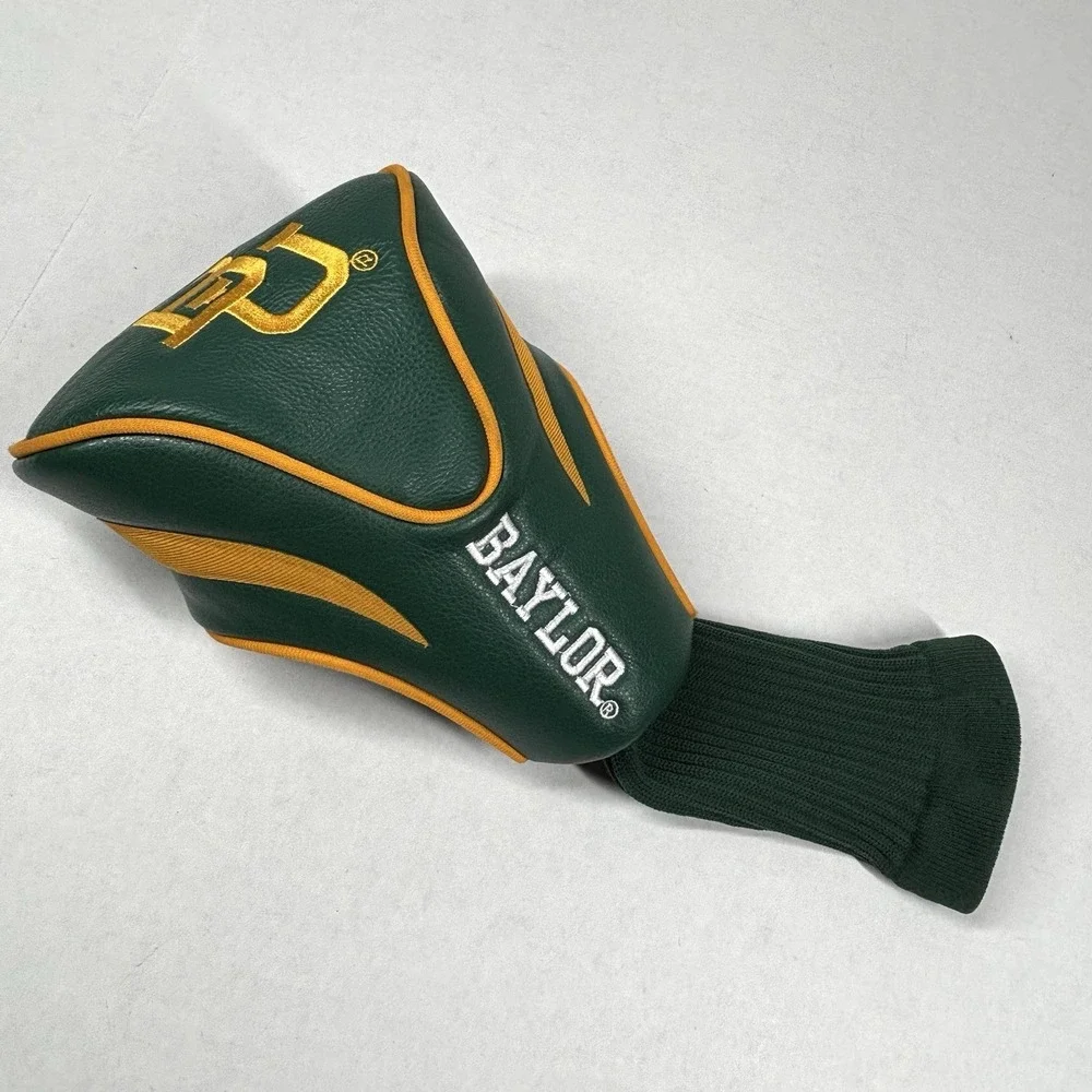 GOLF‎ TEXAS BAYLOR BEARS #1 DRIVER HEADCOVER NCAA BU Team Colors EUC