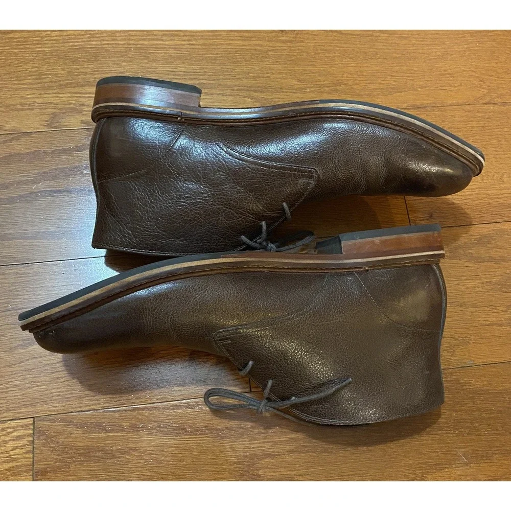 Cole Haan Barron $160 Men's Chukka Boots Size 11.5 M Leather Brown C22941