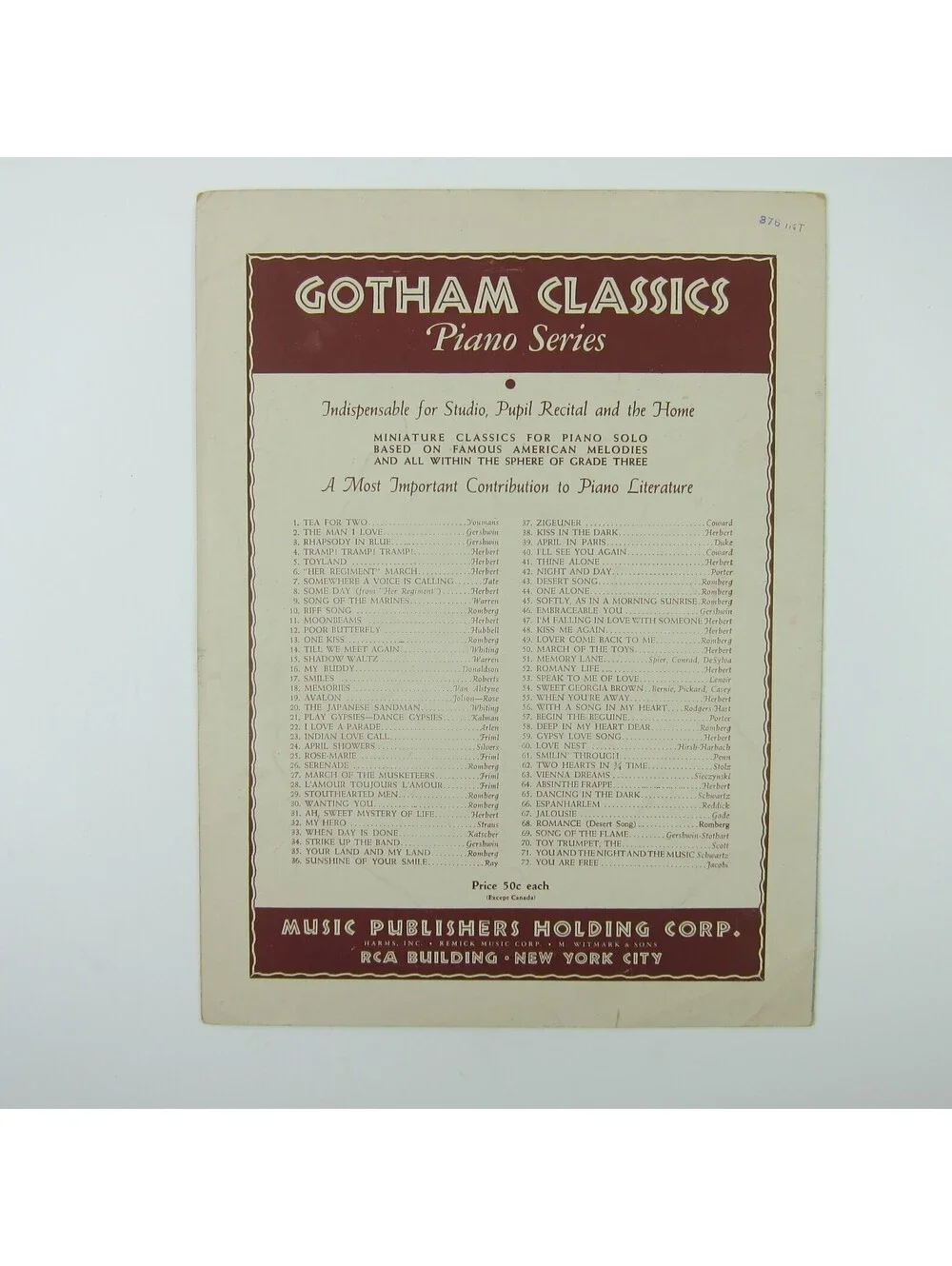 N/A sheet music