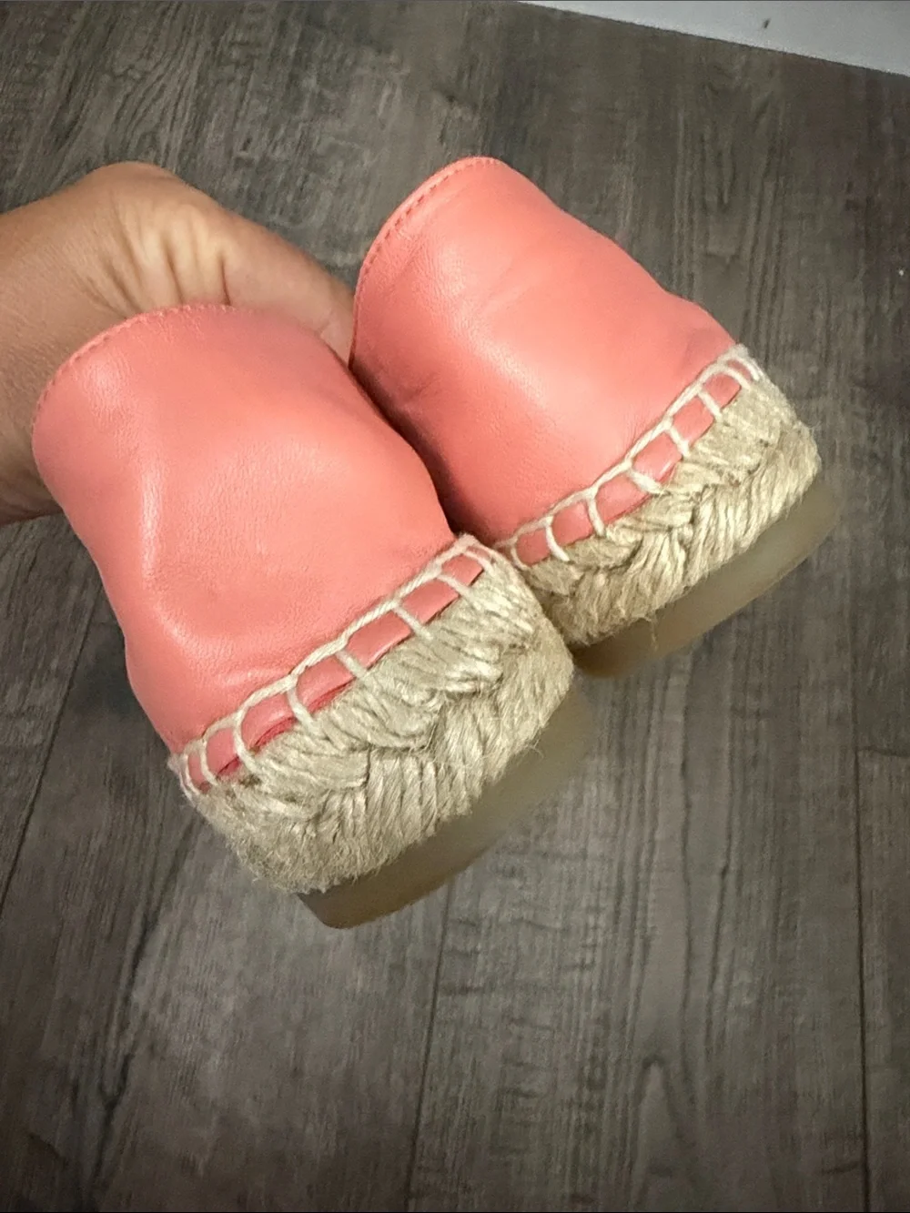CHANEL pink stitched